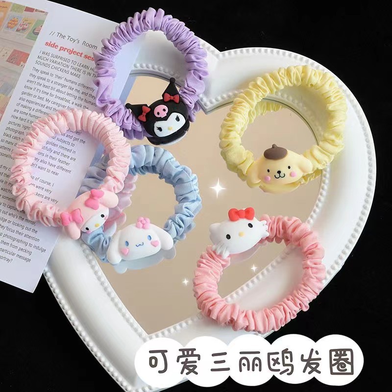 Adorable Sanrio Hair Ties