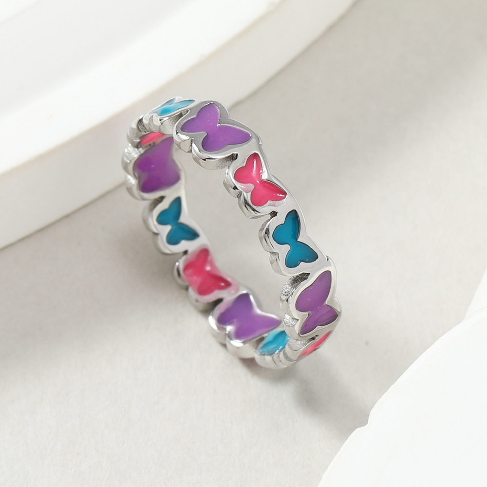 Butterfly Band Ring