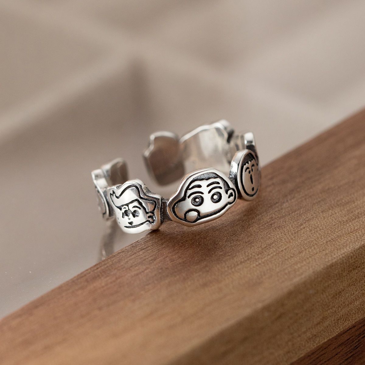 Vintage Cartoon Character Ring