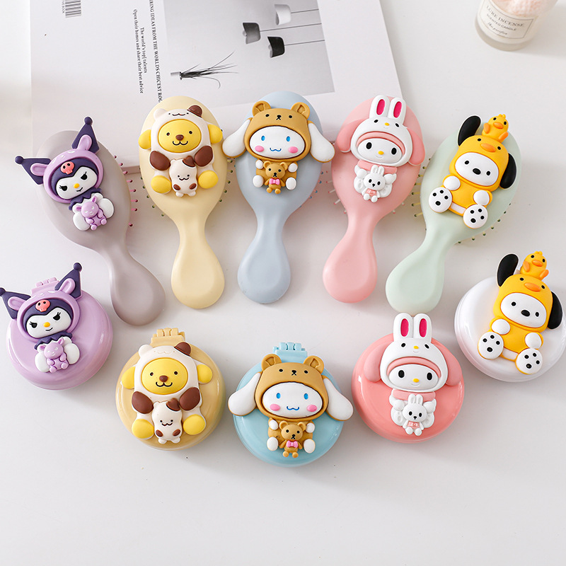 Adorable Character Hairbrushes